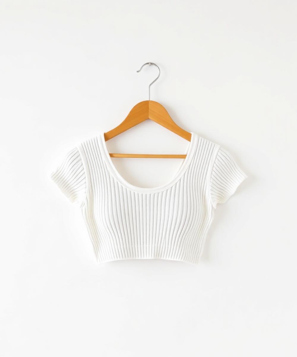 Essential Ribbed Crop Top